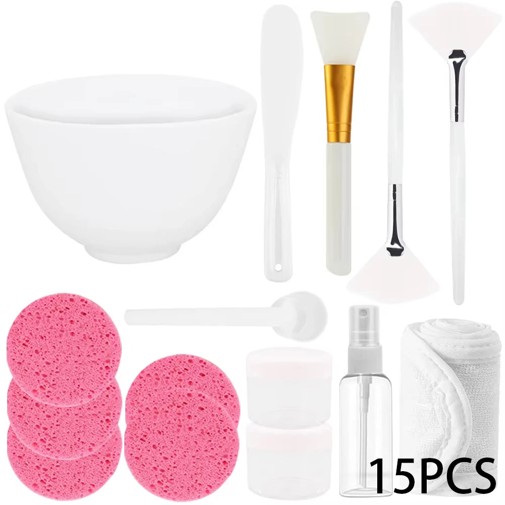 Facial Mask Brushes Compressed Facial Sponges Spray Beauty Tools