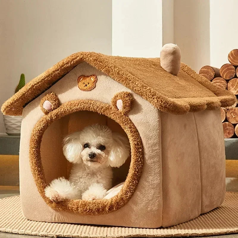 winterFolding houses for dogs and cats