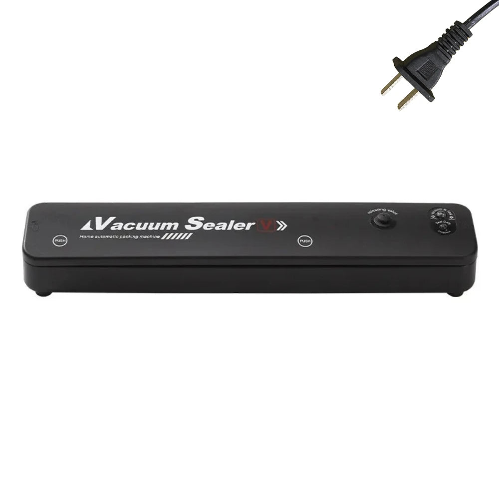 Portable Home Vacuum Sealer Automatic Food Packaging Machine Kitchen Helper - Compact Size Food Preservation Tool