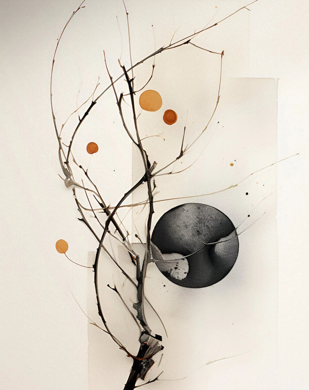 Japan Artwork Wabi Sabi Poster Print Canvas Art Pictures Home Decor