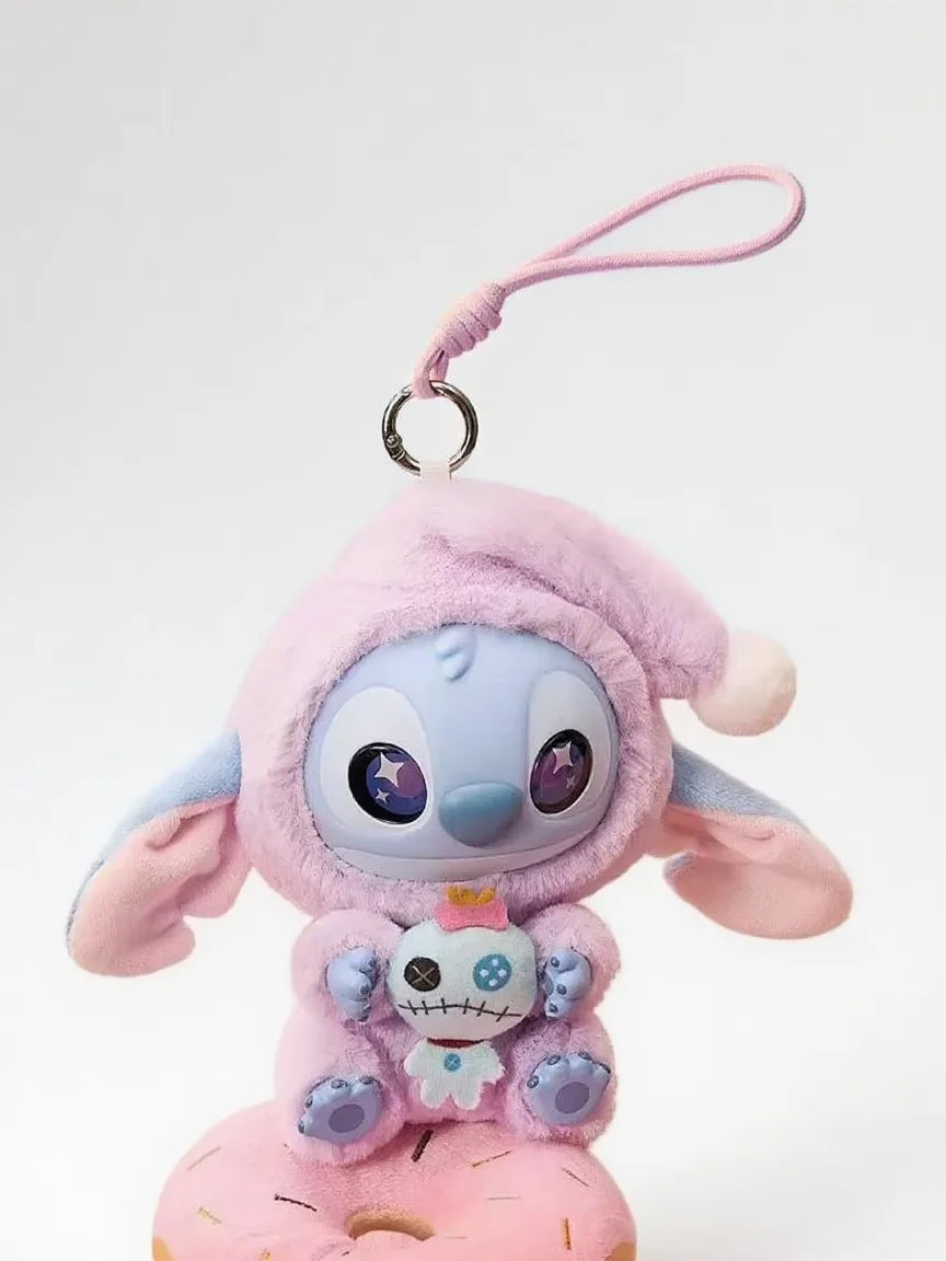 2025 Disney Nuevo Stitch Plush Doll Blind Box Eat Before Sleep Series Vinyl Hanging Bag Cute Mystery Toy Christmas Holiday Gift