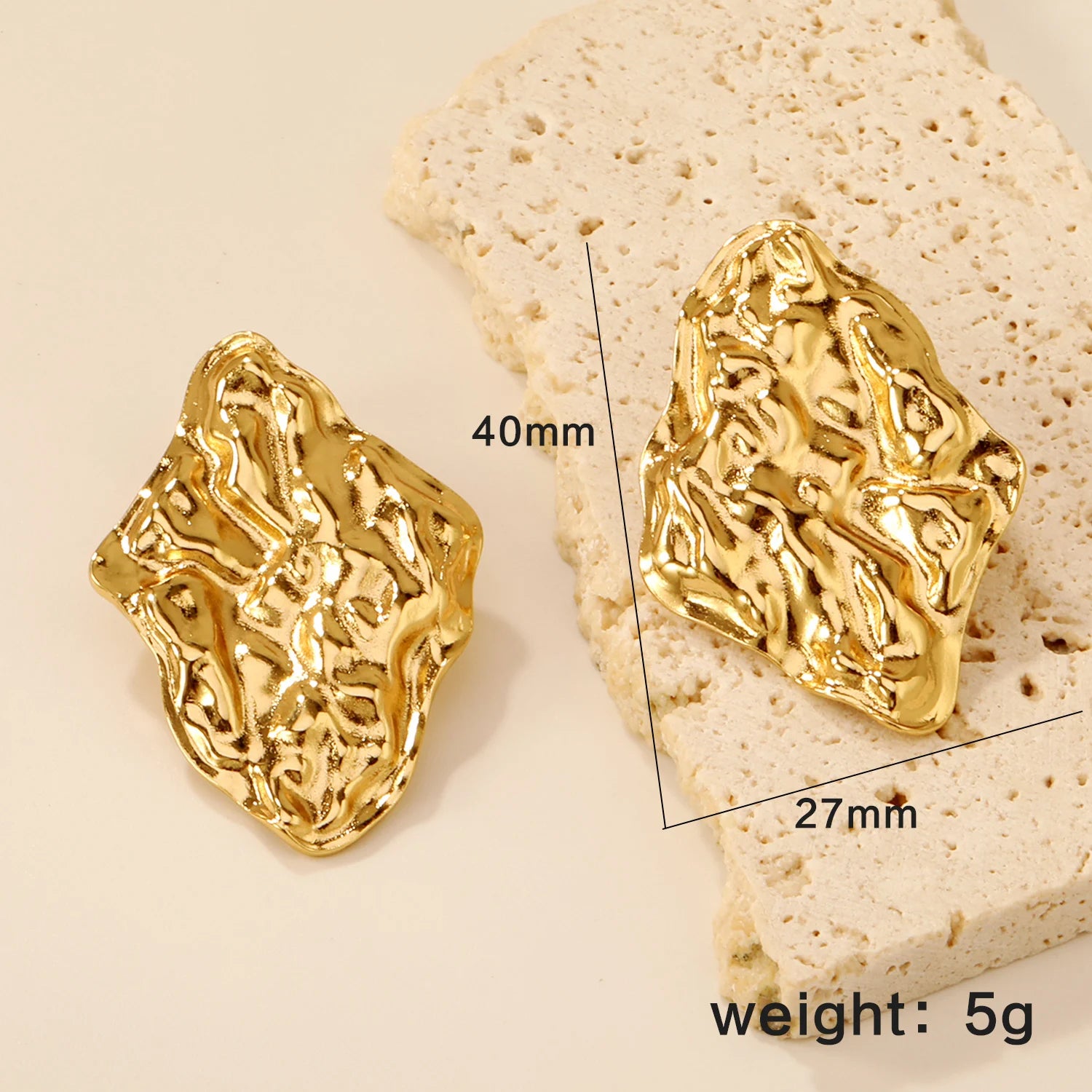 LUXUSTEEL Shell Water Drop Golden Imitaiton Pearl Women Stud Earrings Stainless Steel Heart Female Earring Elegant Jewelry Gifts