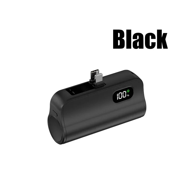 VIVO 50000mAh Capsule Power Bank 2-in-1 High Capacity LED Digital Display Portable Fast Charging External Battery For iPhone