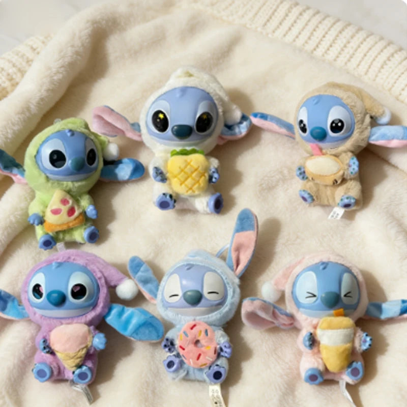 HOT Disney Stitch Snack Time Series Vinyl Plush Surprise Blind Box  Random Design CollectibleToy for Home Decor & Birthday Gifts