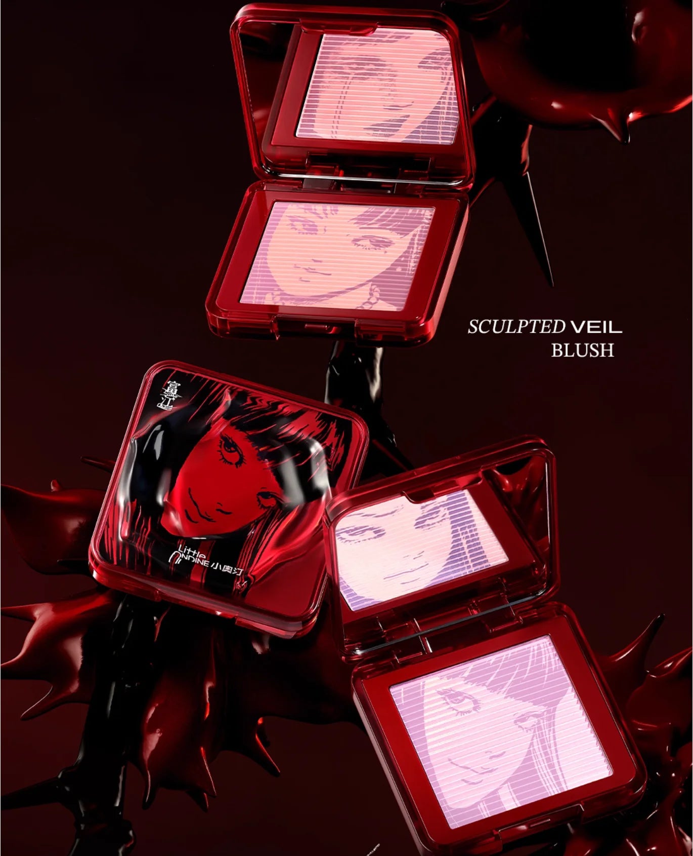 Makeup Set Little Ondine Fujiang With Badge