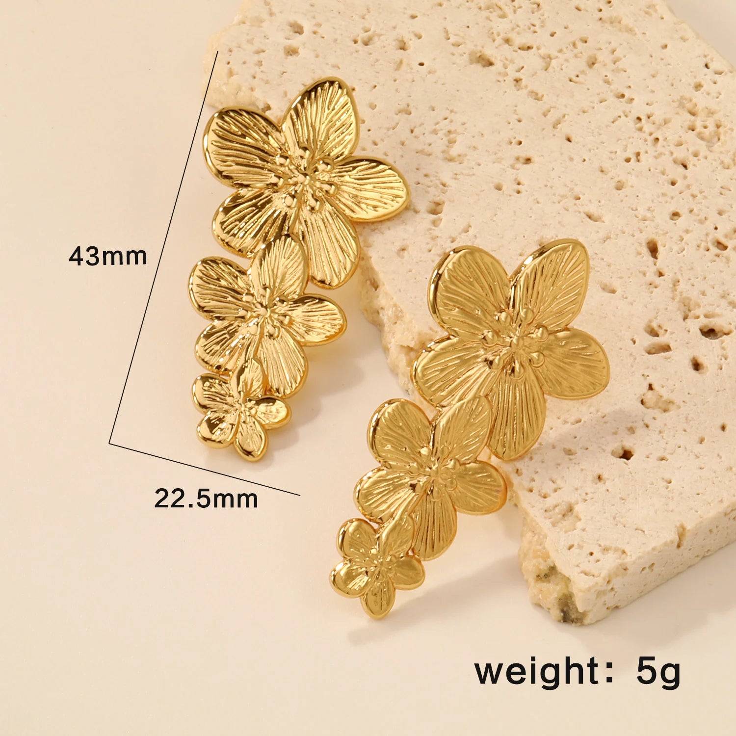 LUXUSTEEL Shell Water Drop Golden Imitaiton Pearl Women Stud Earrings Stainless Steel Heart Female Earring Elegant Jewelry Gifts