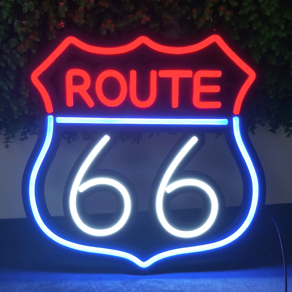 LED Neon Motorcycle Race Sign UV Printed Photo Light for Beer Bar Wall Decor Boyfriend Gift - Illuminated Racing Theme Artwork