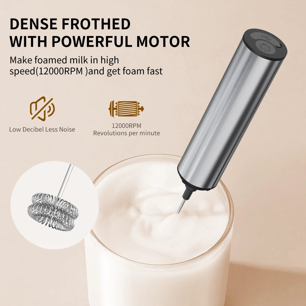 Kitchen Powerful Stirrer Milk Frother Handheld
