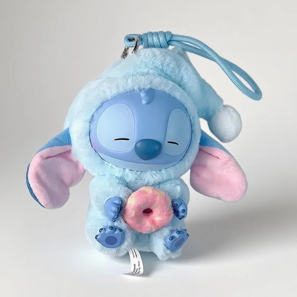 2025 Disney Nuevo Stitch Plush Doll Blind Box Eat Before Sleep Series Vinyl Hanging Bag Cute Mystery Toy Christmas Holiday Gift