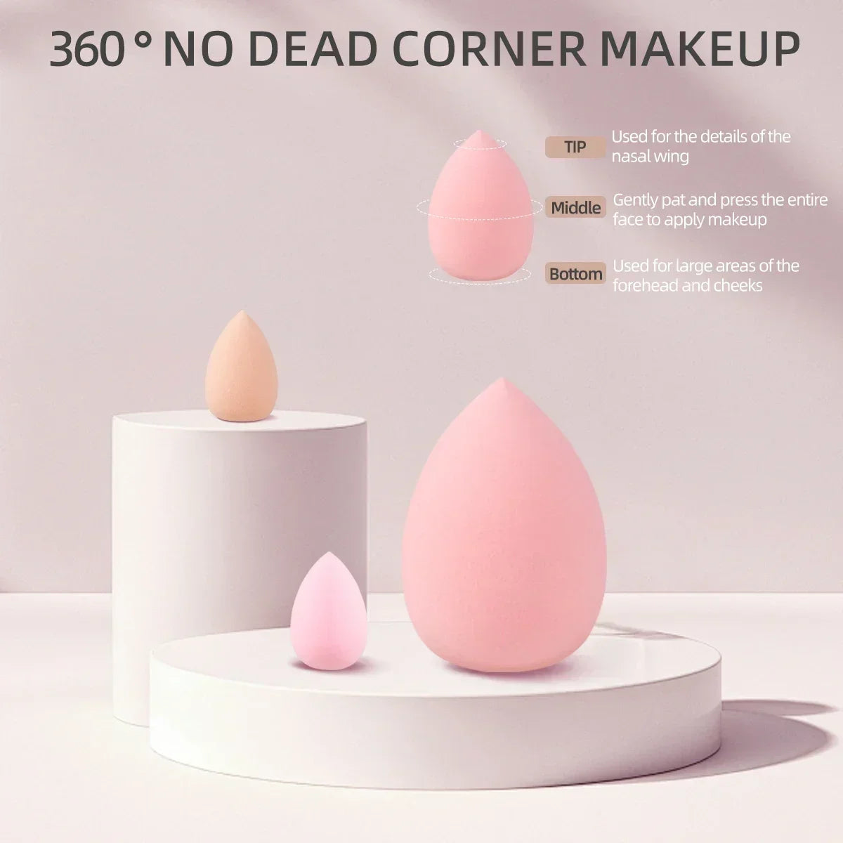 Professional Makeup with Accessories for Combination