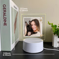 1 pc Personalize Custom Photo Picture Couple Acrylic Led Night Lamp 3D Touch LED Night Light for Bedroom Decor Birthday Gift