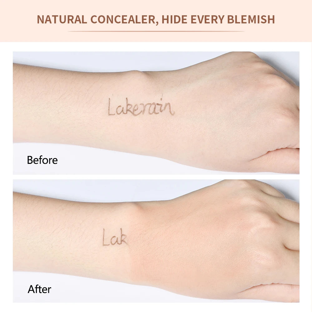 4 In 1 Foundation Long-wearing Moisturizing Waterproof Concealer Even Skin Tone SPF 30 Liquid Hydrating Full Coverage Concealer
