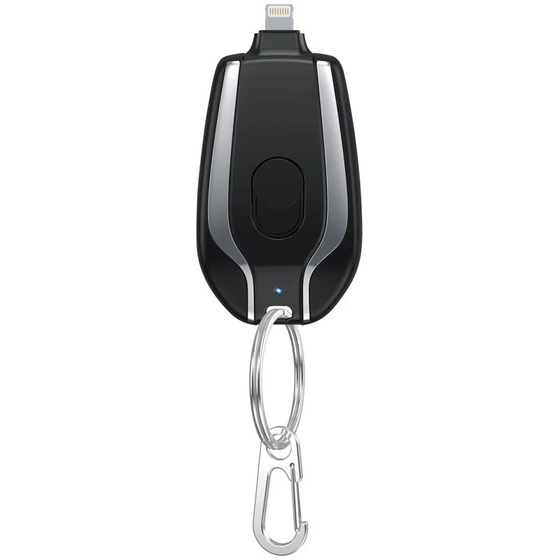 Mini Power Bank 20000 mAh Multi-function Keychain Smartphone Portable Power Bank for iPhone 12 13 14 15 Xiaomi Emergency Charger