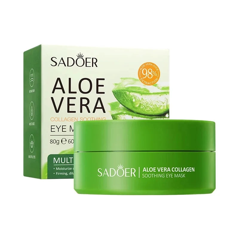 Aloe Vera Collagen Eye Mask Anti Dark Circles Removal