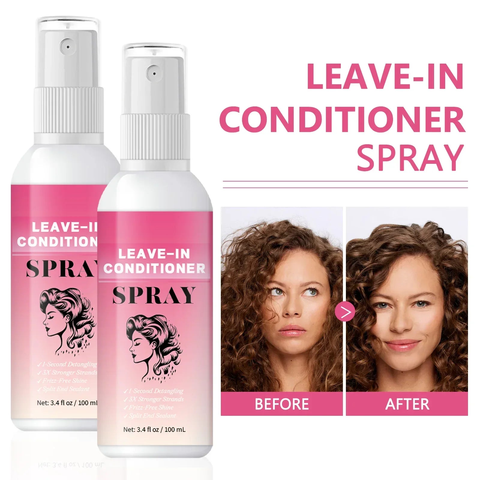 Sun Protection Hair Care Serum Repair Damage Deep Moisture UV Rays Shield Hair Defense Formula Sun Protection Hair Care Serum