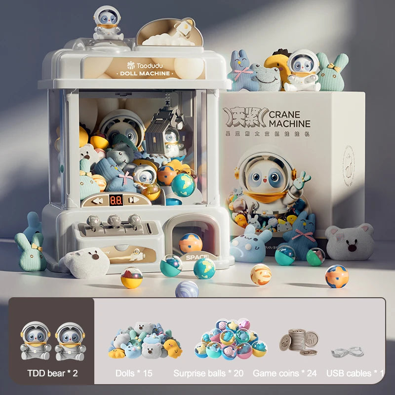 Children's toy claw machine clip doll game machine puppet doll
