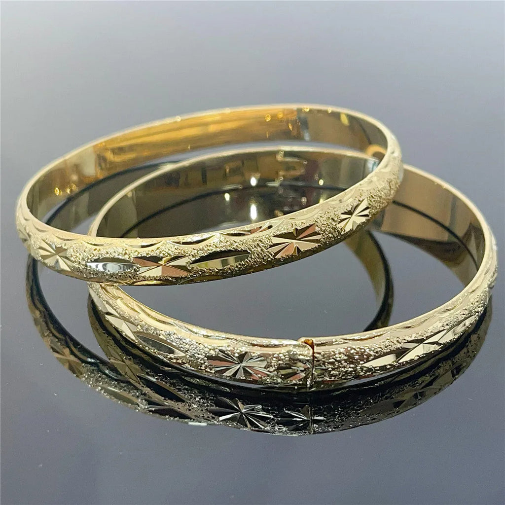 2 Pcs Cuban Chain Bracelets for Women Charm Bracelets Bangles  Jewelry