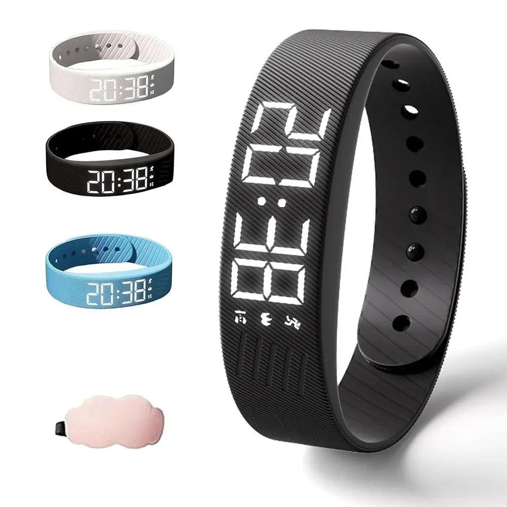 Alarm Clock Watch Adjustable Snooze-proof