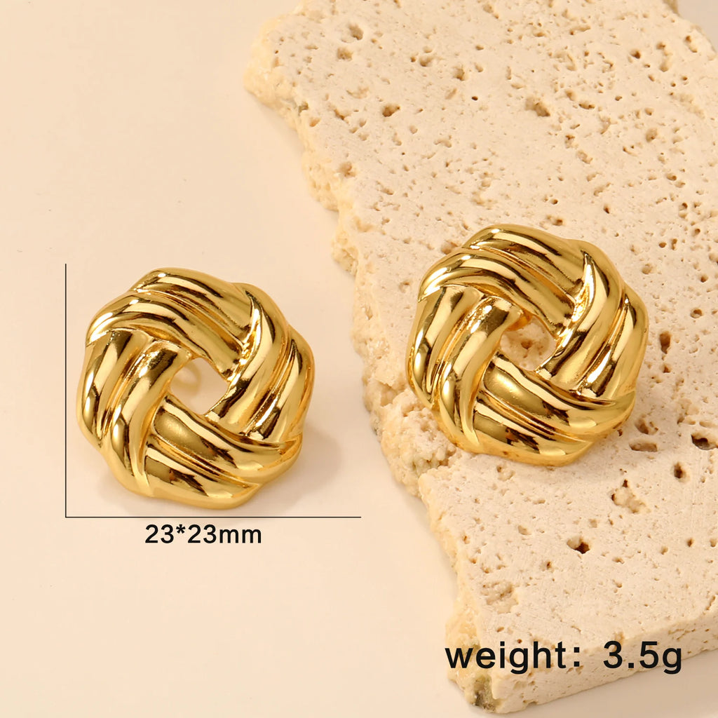 LUXUSTEEL Shell Water Drop Golden Imitaiton Pearl Women Stud Earrings Stainless Steel Heart Female Earring Elegant Jewelry Gifts