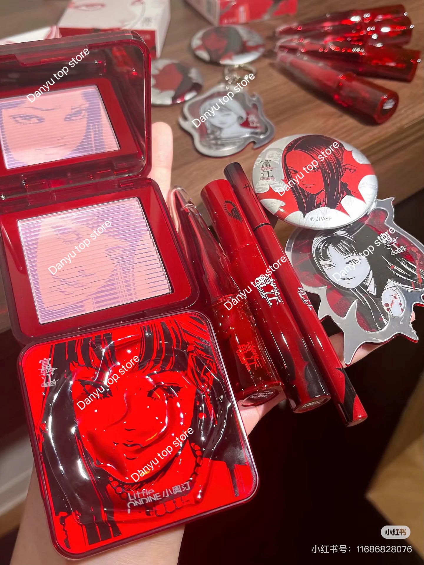 Blush Palette Brighten Face Natural Makeup Lip Eyeliner