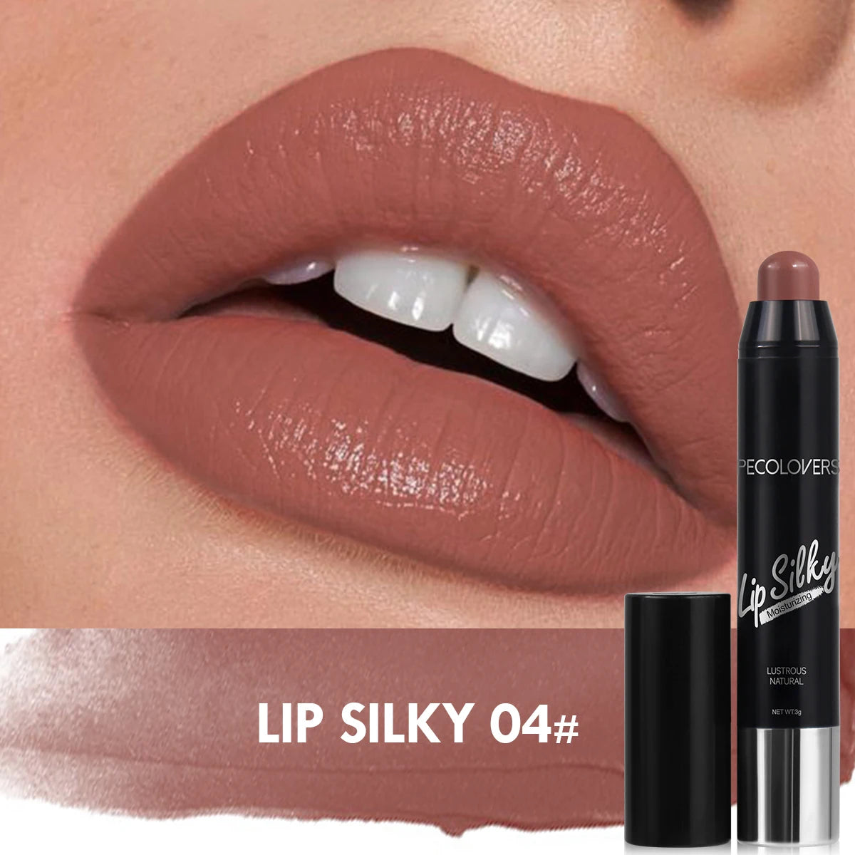 Matte Lipstick Pencil Waterproof Long Lasting Cosmetic Makeup