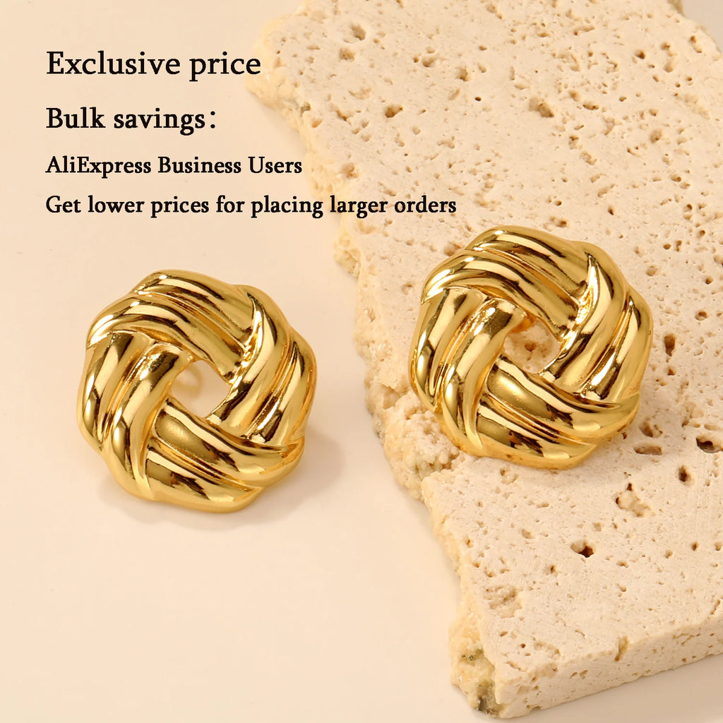 LUXUSTEEL Shell Water Drop Golden Imitaiton Pearl Women Stud Earrings Stainless Steel Heart Female Earring Elegant Jewelry Gifts