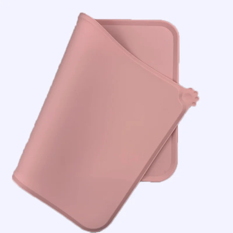 Silicone Pet Meal Mat Waterproof Anti-Slip Cat Food
