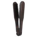 Double Brushes Comb Hairdressing Comb Professional Hairdressing Comb Double Brushes Wooden Anti static Hair Straightener Tool