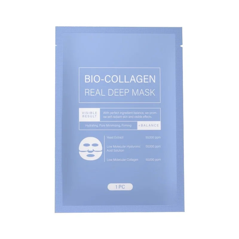 1/4/10PCS Bio Collagen Face Mask Anti Wrinkle Fade Face Fine Line Lift Firm Skin Anti-Aging Brighten SkinCare Korean Cosmetics