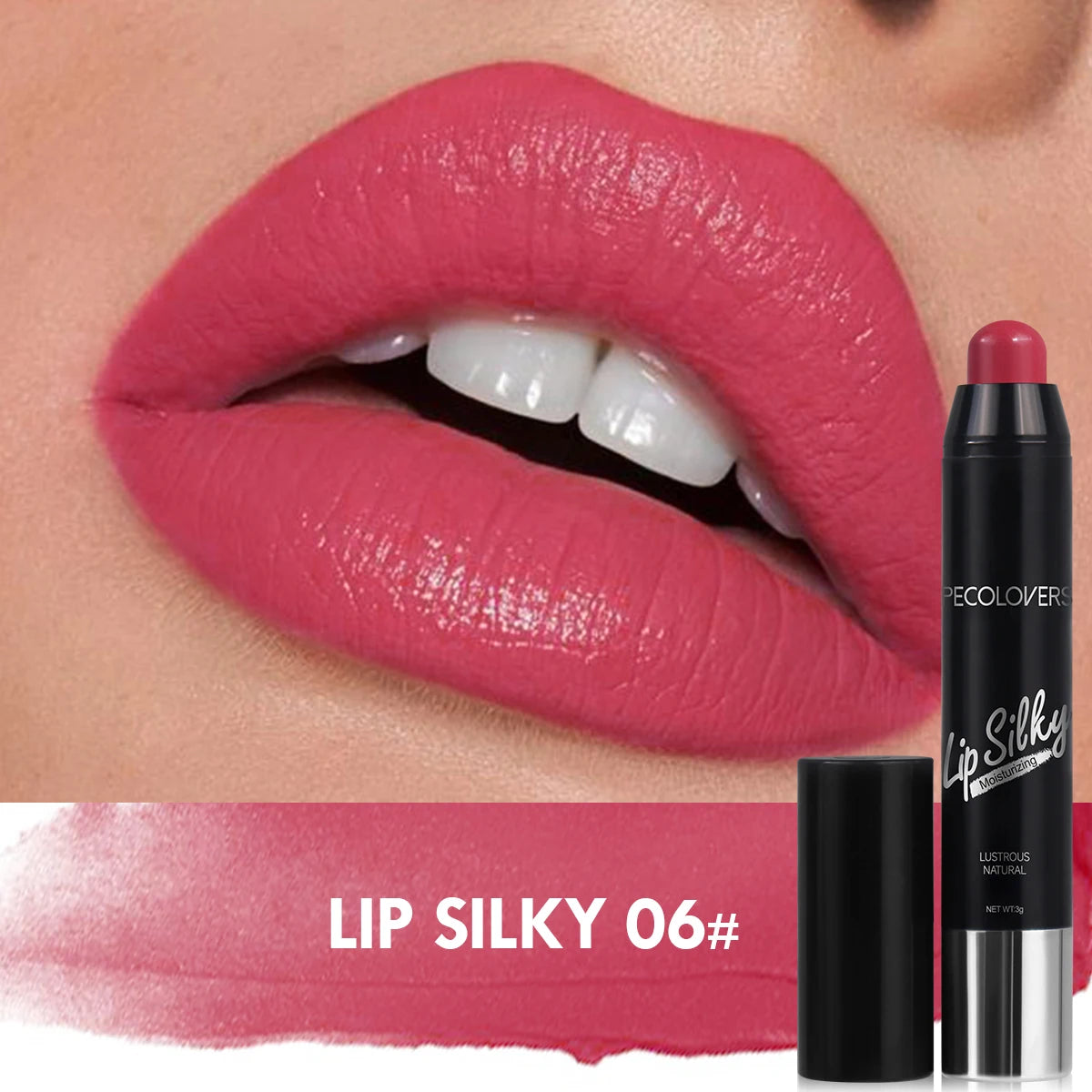 Matte Lipstick Pencil Waterproof Long Lasting Cosmetic Makeup