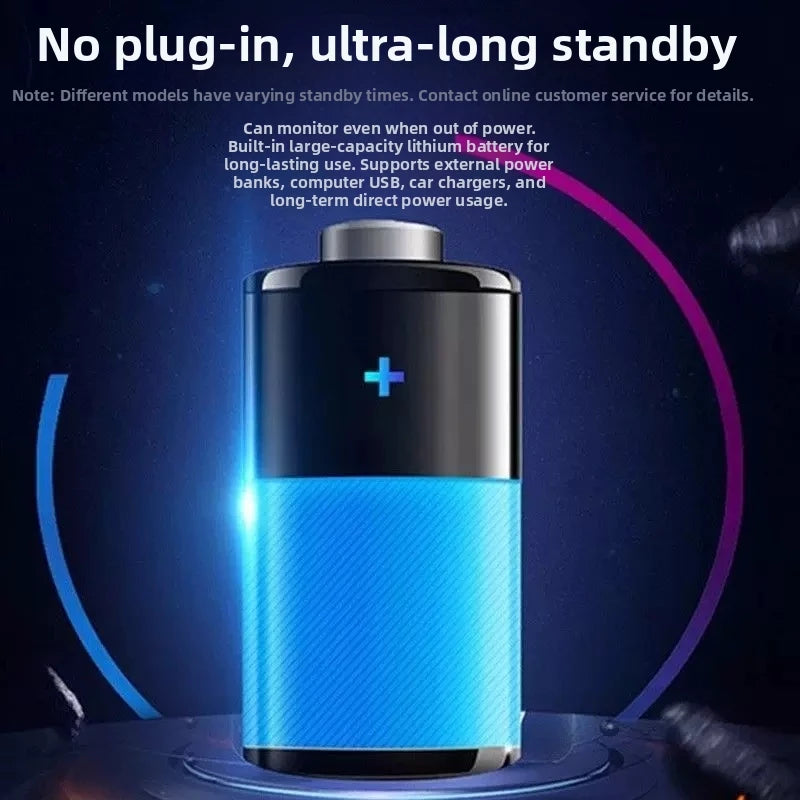 Mini Video Recording Portable Camera, Built-In Battery