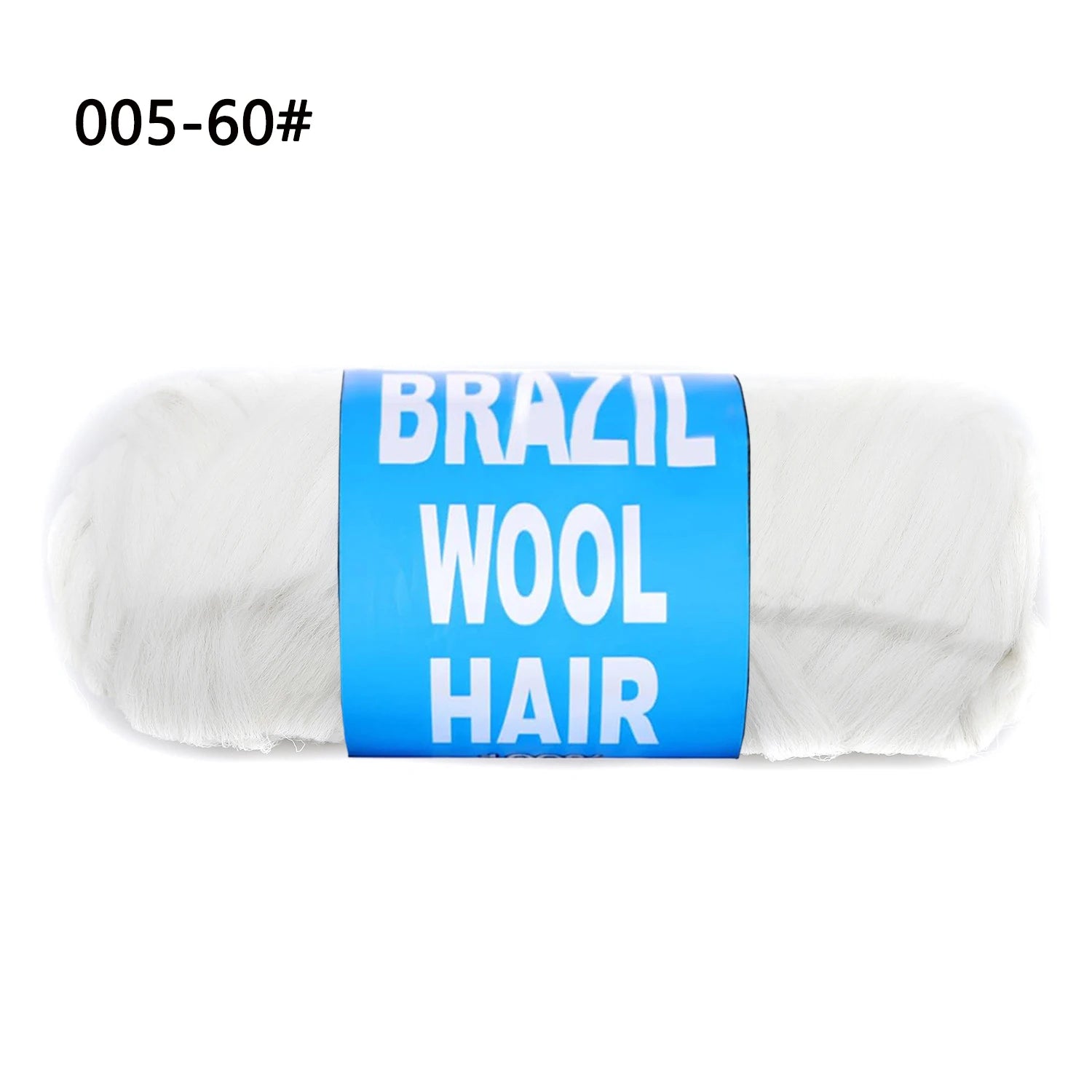 Multicolored Brazil Wool Hair, Acrylic Extension Yaki Synthetic Hair Senegalese Twist Faux Locs Wraps Jumbo CrochetBraiding Hair