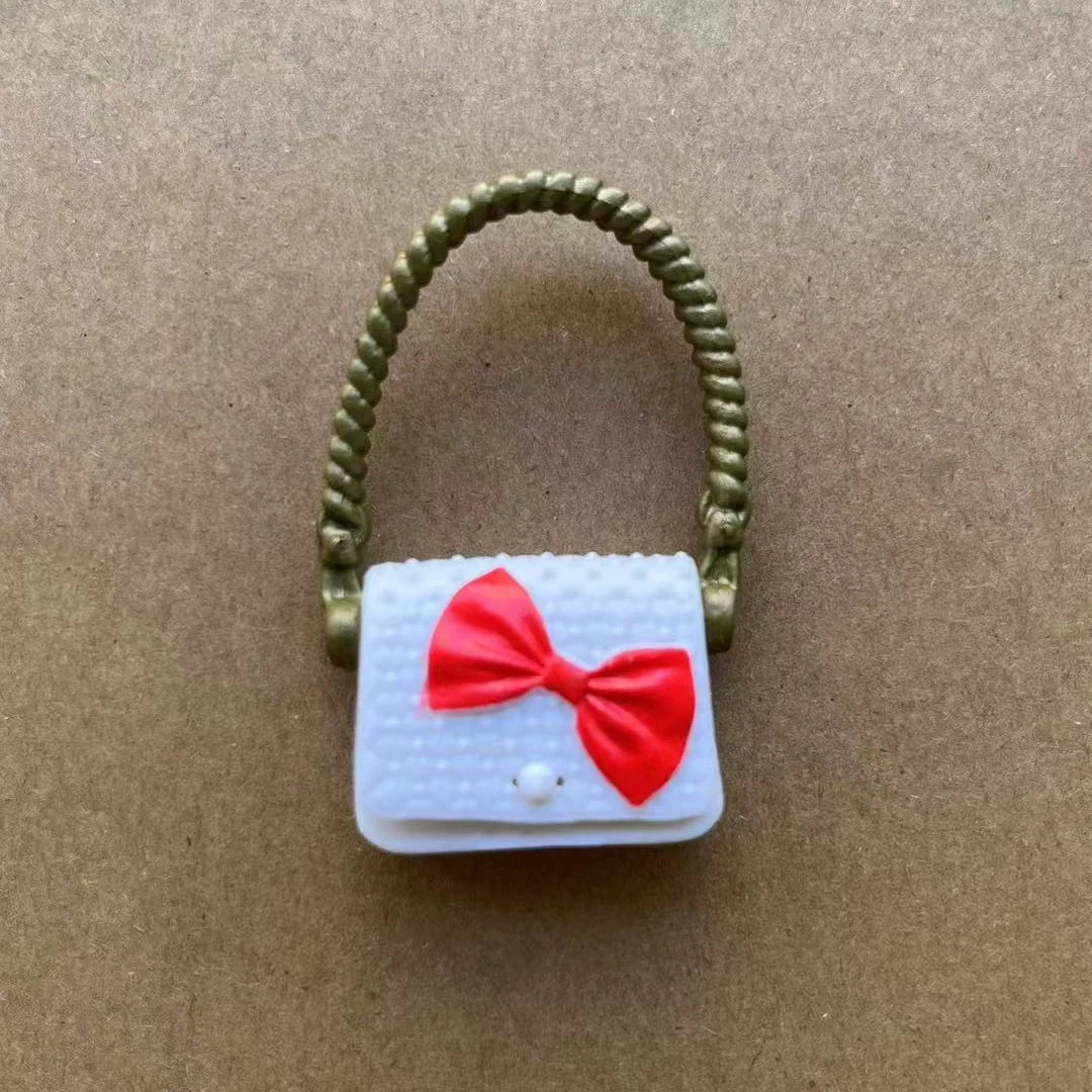 1/6 Doll DIY Accessories Set Floral Teapot Cups Earrings Glasses Doll Bags - Collectible Gift Toys for Doll Enthusiasts