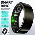 For  Smart Ring Men Women Bluetooth Monitor Blood HeartRate Blood Oxygen Monitor Smartring MultiSport 5ATM Waterproof