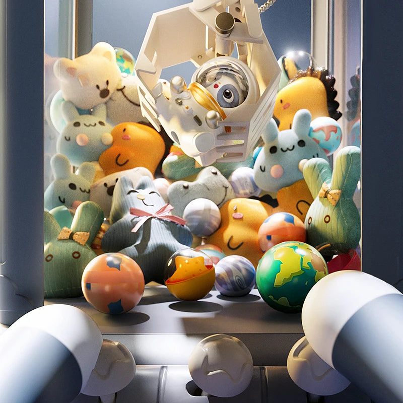 Children's toy claw machine clip doll game machine puppet doll
