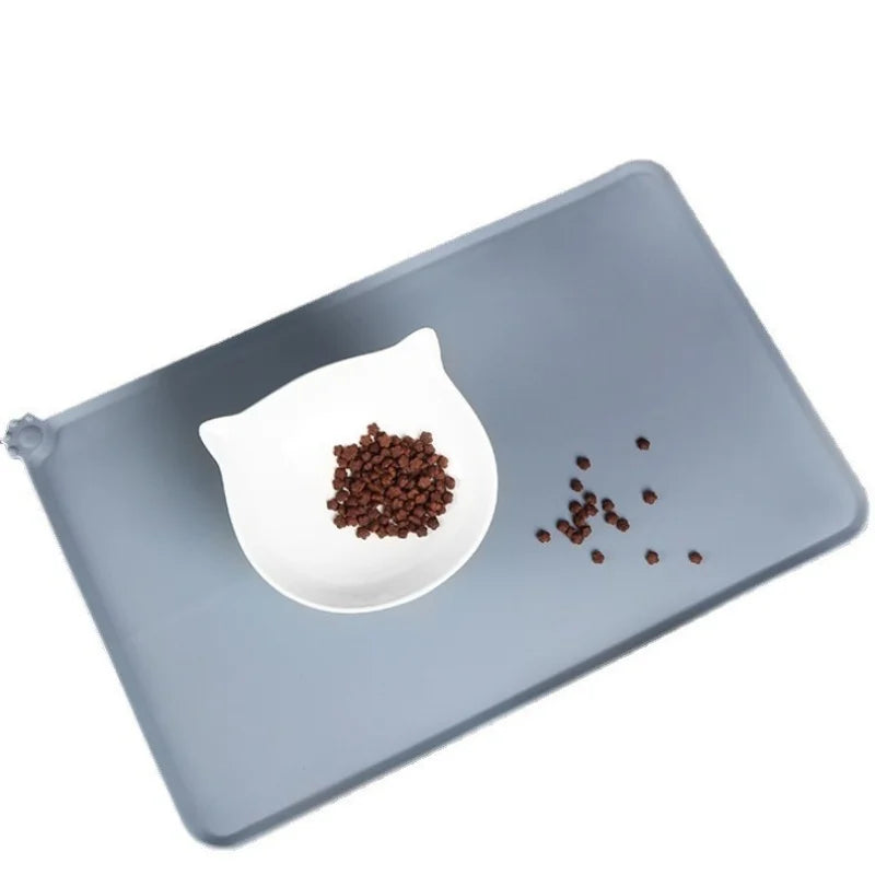 Silicone Pet Meal Mat Waterproof Anti-Slip Cat Food