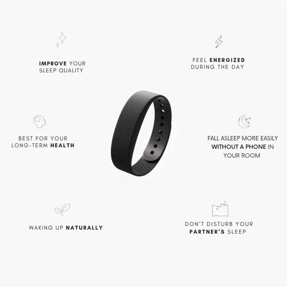 Alarm Clock Watch Adjustable Snooze-proof