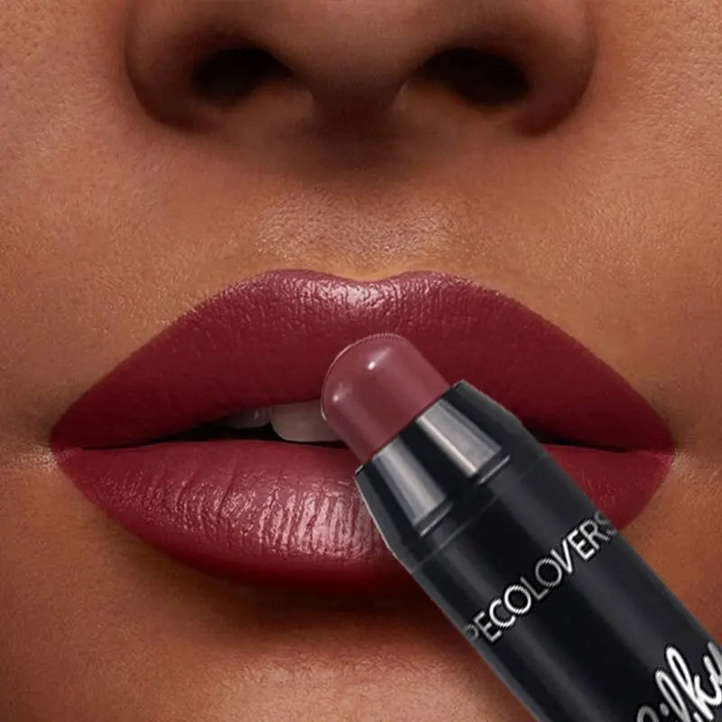 Matte Lipstick Pencil Waterproof Long Lasting Cosmetic Makeup