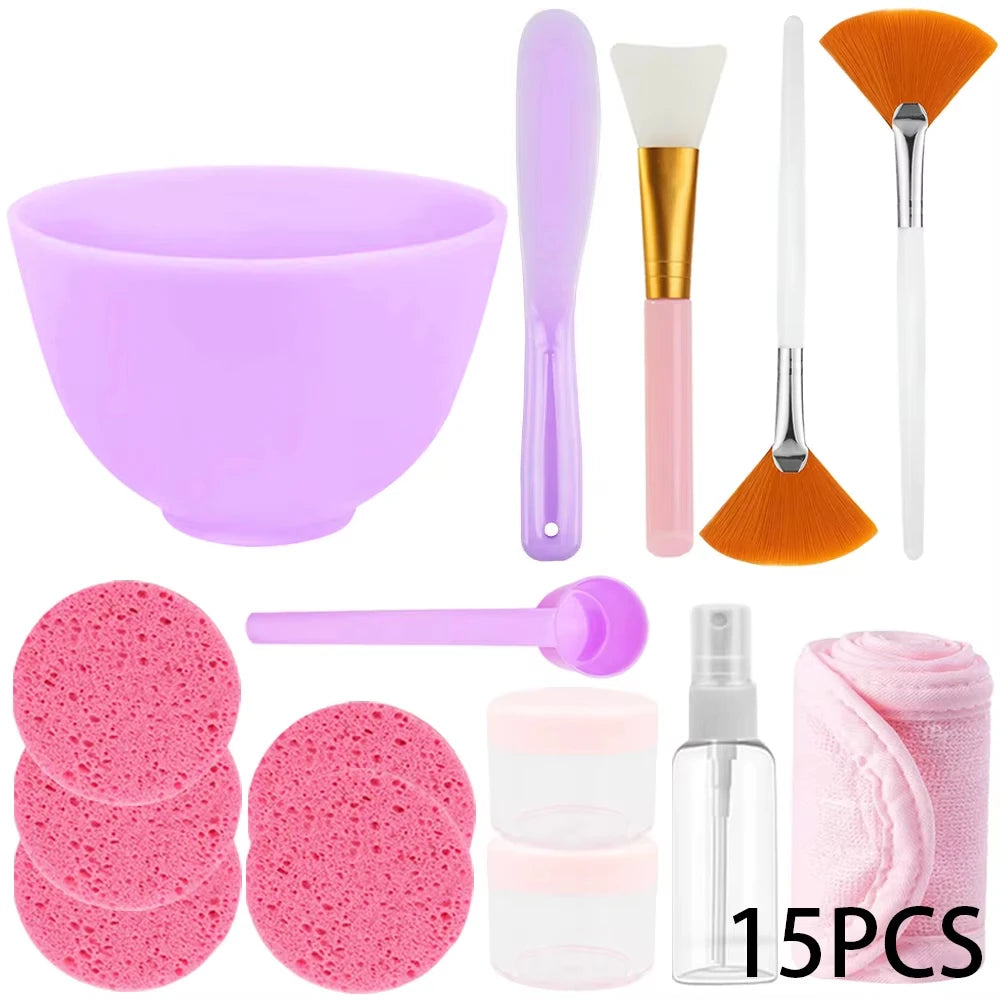Facial Mask Brushes Compressed Facial Sponges Spray Beauty Tools