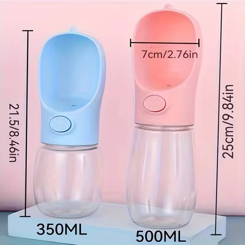 Pets Water Bottle Portable Food Grade Material Dog Cat