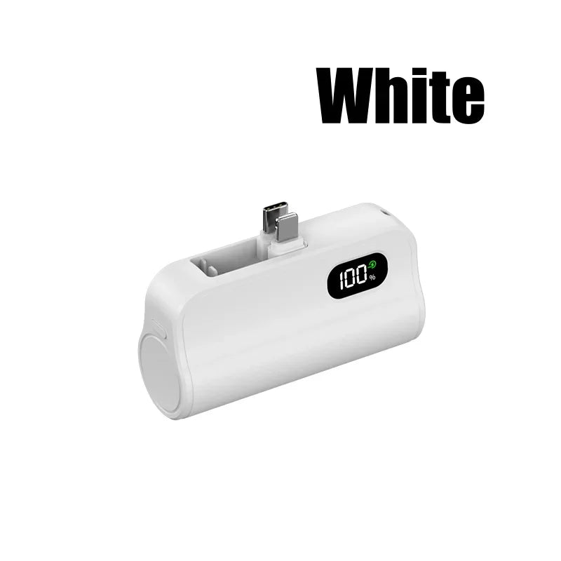 VIVO 50000mAh Capsule Power Bank 2-in-1 High Capacity LED Digital Display Portable Fast Charging External Battery For iPhone