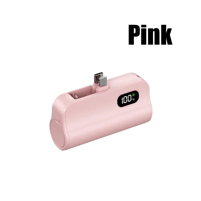 VIVO 50000mAh Capsule Power Bank 2-in-1 High Capacity LED Digital Display Portable Fast Charging External Battery For iPhone