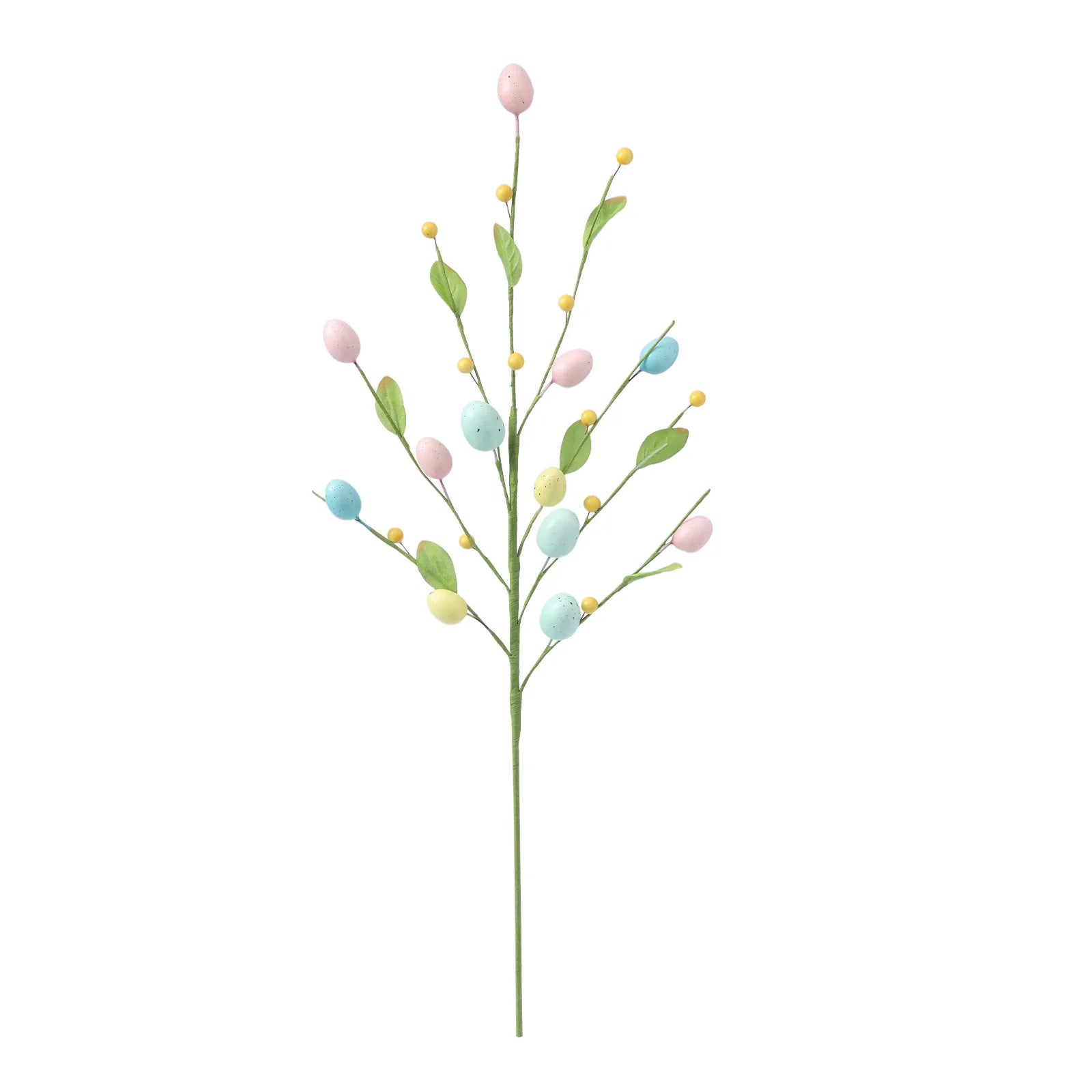 Easter Egg Flower Bouquet, Artificial Flower Berry Cuttings, Spring Flowers, Home Decoration, Simple Floral Accessories