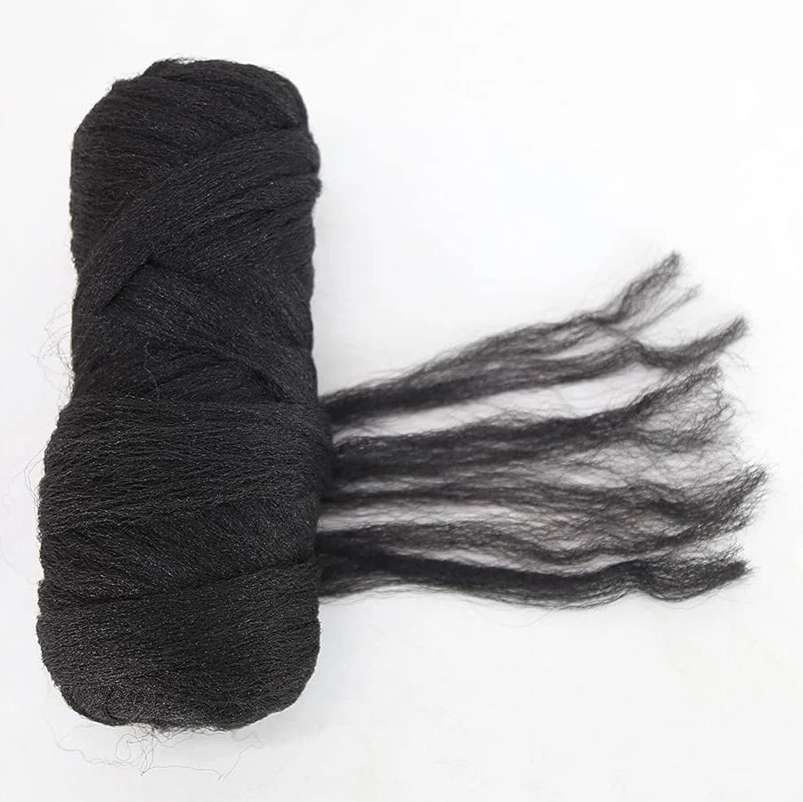 Multicolored Brazil Wool Hair, Acrylic Extension Yaki Synthetic Hair Senegalese Twist Faux Locs Wraps Jumbo CrochetBraiding Hair