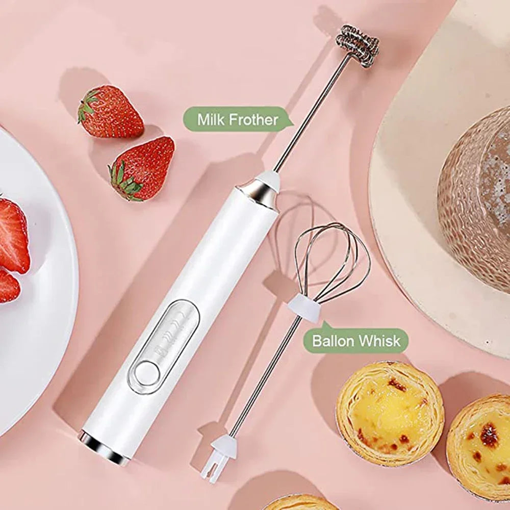 TINSOL  Electric Milk Frother Mini Handheld