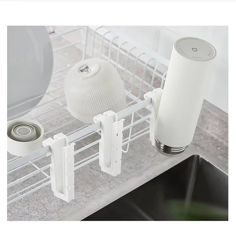 Tax excluded, add at checkout if applicable Cup Hanging Rack Home Wall-mounted Upside-down Draining Cup Multifunctional Storage
