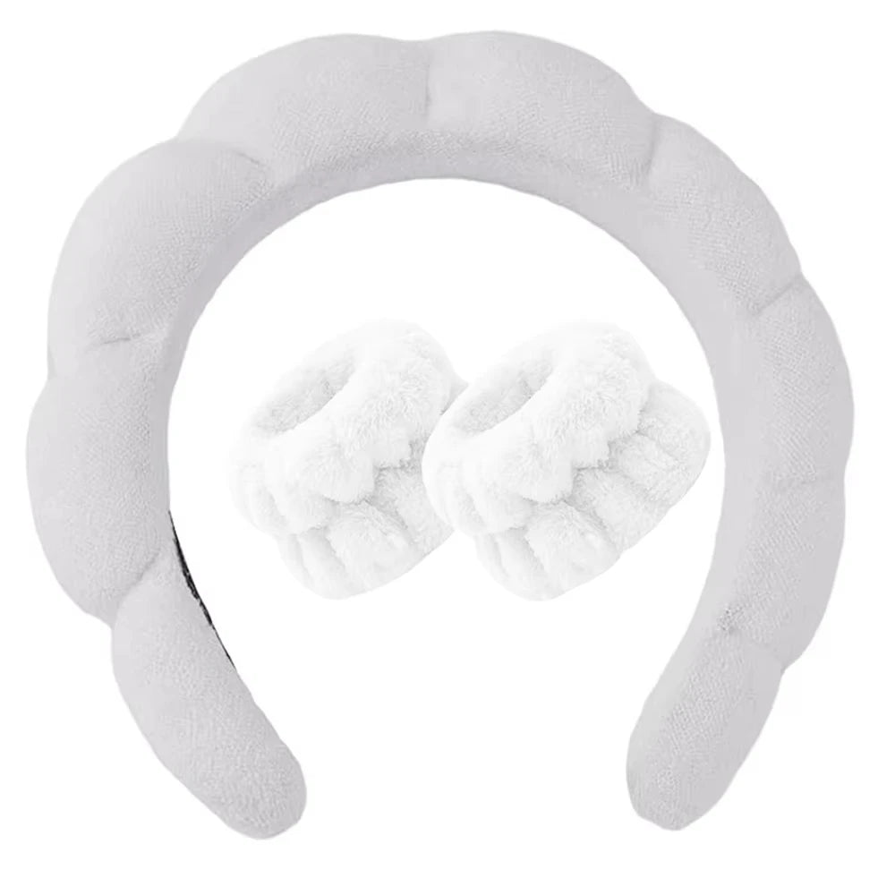 Makeup Headband Set Face Washing Skin Care Hair Bands Tool Accessories