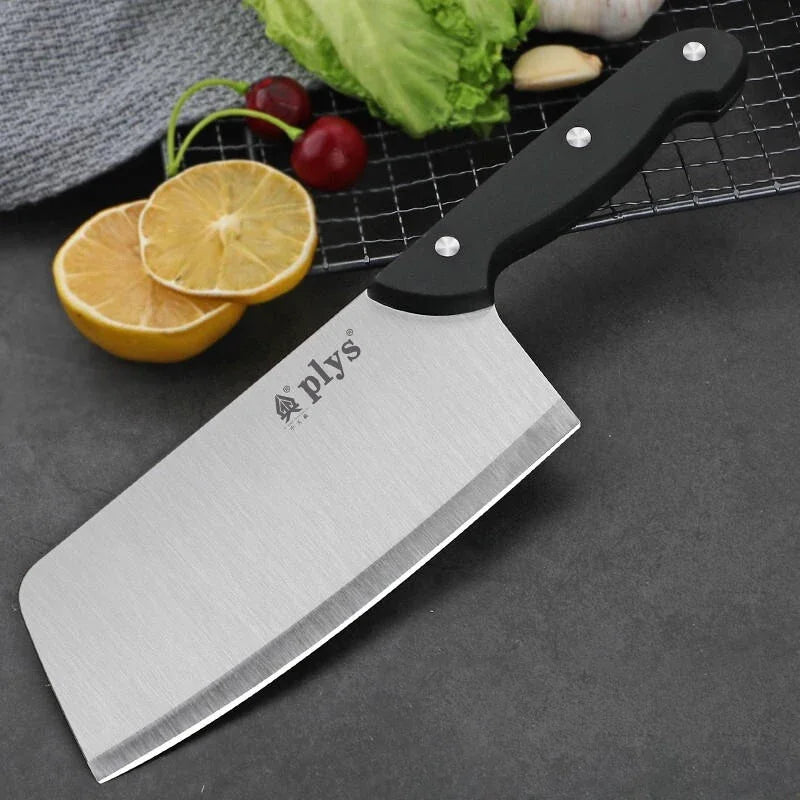 Women's sharp meat cleaver, kitchen knife for chefs - Stainless steel kitchen knife - Household ingredients handling appliance