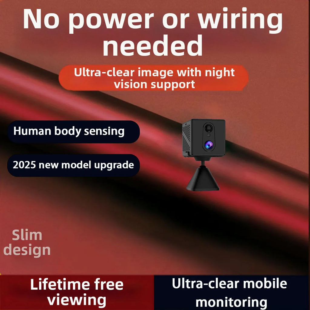 Mini Video Recording Portable Camera, Built-In Battery
