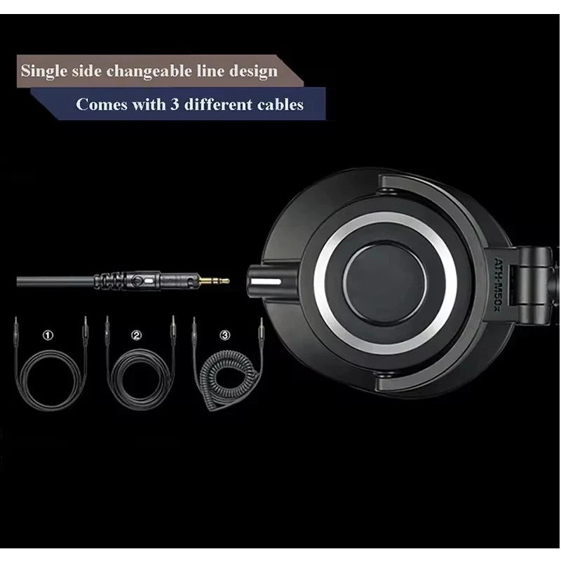 Studio Monitor Headphones with High-Resolution